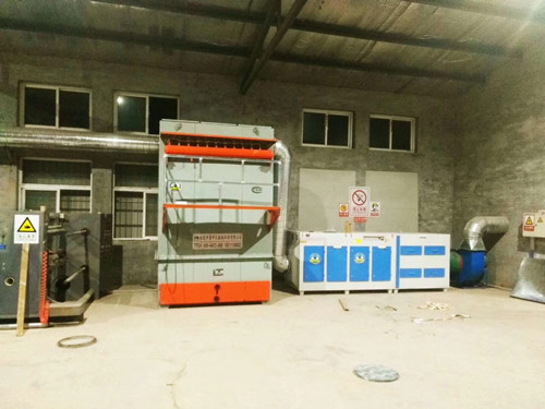 天津某電子廠在近期投入使用了一臺活性炭光氧一體機